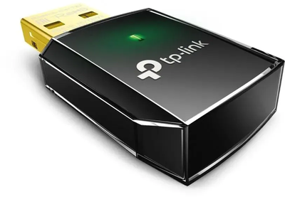 Сетевой адаптер TP-Link Archer T2U USB 2.0 Черный
