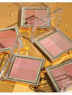 Golden Rose Румяна ICONIC BLUSH DUO тон 03 Rosy Bronze