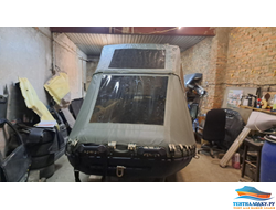 BOATCOVER PVC 320 - (транспортировочные, носовые, стояночные тенты) шир. 250 см.  серый