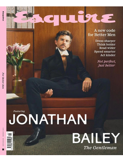Esquire UK Magazine Winter 2026 Jonathan Bailey Cover, Мужские иностранные журналы, Intpressshop
