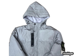 Пуховик STONE ISLAND NYLON METAL Серый (S, M, L, XL)
