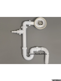 Сифон 1 1/2 под стиральную машину c гофрой 40 SPL Акватер Пилот WH108698