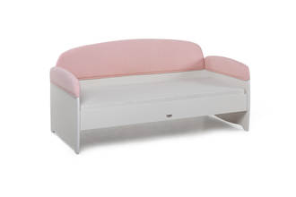 Диван-кровать Urban цвет розовый кварц (корпус белый, спальное место 160*80)