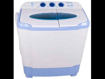 Стиральная машина полуавтомат Renova WS-50PET (5 кг, отжим 4,5 кг, сливной насос)