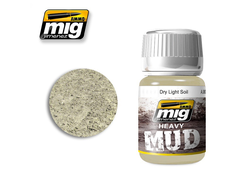 Ammo MIG: Жидкость для нанесения текстурной грязи Dry Light Soil (35 мл.)