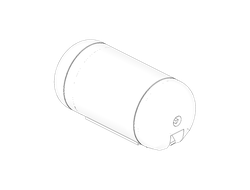 !АНАЛОГ! Pneumatic Air Tank, White (67c01 / 4529226)