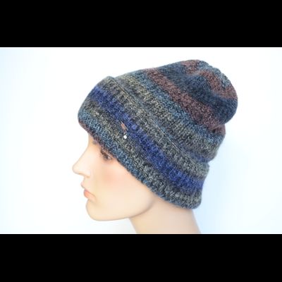 Vizio Италия 8011 CRY шапка разноцветная синяя фото