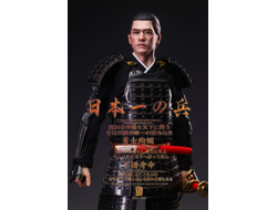 ПРЕДЗАКАЗ - Самурай Санада Юкимура (в черном) - Коллекционная фигурка 1/12  The Greatest Warrior of Japan Black Standard (D12006) - D12TOYS ?ЦЕНА: 12900 РУБ.?