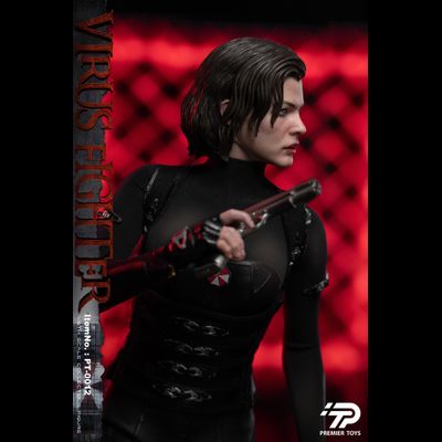 Элис (Мила Йовович, "Обитель Зла 5: Возмездие") - Коллекционная ФИГУРКА 1/6 virus fighter (PT-0012) - Premier Toys
