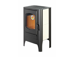 Печь-камин Бавария Эко с плитой одна конфорка, Экокамин (Россия)