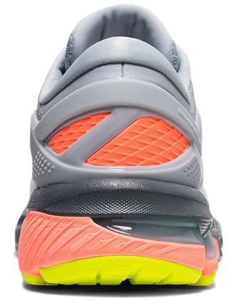 Asics Gel-Kayano 26 Lite Show Серые с оранжевым