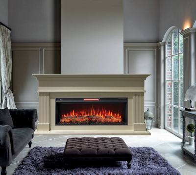 Линейный электрокамин Бруно Joker 45