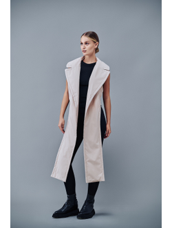 Парка Zhilet Бежевая