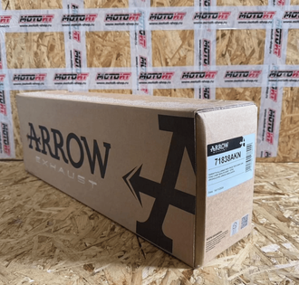 Глушитель Arrow Maxi Race-Tech черный алюминиевый 71838AKN