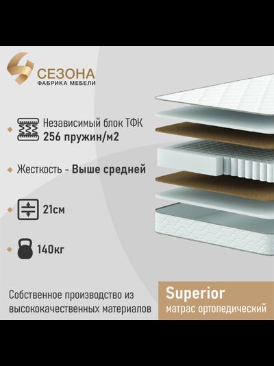 Матрас ортопедический Superior