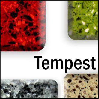 Акриловая столешница из коллекции Tempest