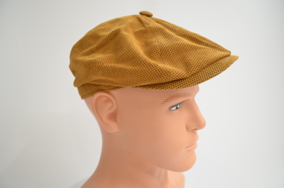 Итальянская кепка мужская замша