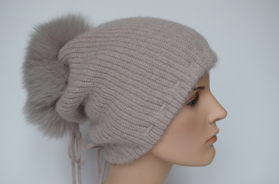 Вязаная шапка трансформер для женщин Италия