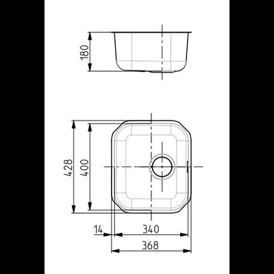 Мойка Alveus Variant MONARCH 40