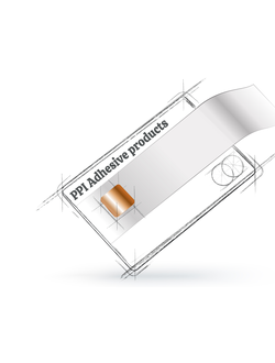 RD-1054B Термоактивируемая токопроводящая анизотропная лента (0,040мм)