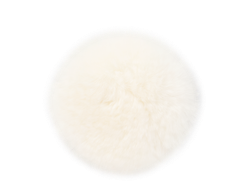 Hanko Белый полировальный диск HN-WL80-White  из натурального меха 80 мм