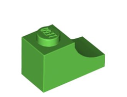 Arch 1 x 2 Inverted, Bright Green (78666 / 6404619)