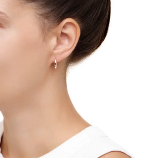 Серьги колечки