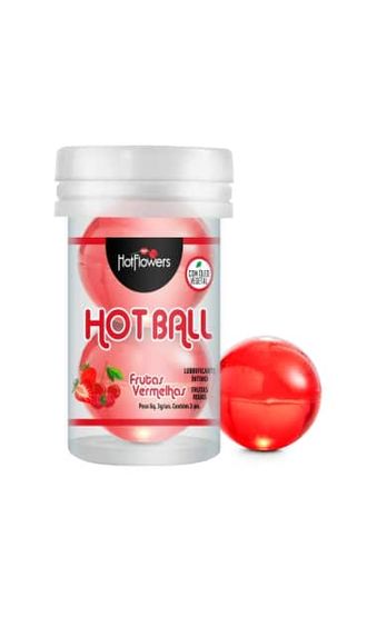 HC586 Лубрикант AROMATIC HOT BALL на масляной основе в виде двух шариков с ароматом красных ягод (копия) (копия)