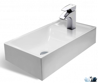 Мини-Раковина Эстет Mini 40 х 22 см из камня на тумбу