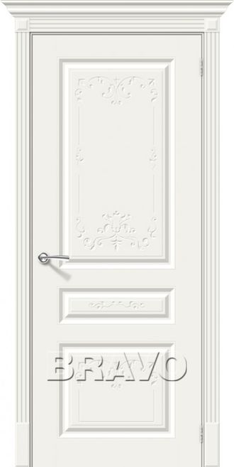 Межкомнатная окрашенная дверь Скинни-14 Аrt Whitey
