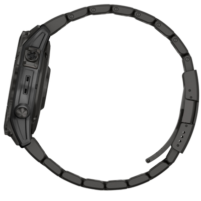 Garmin Fenix 7 47mm Solar Sapphire Titanium Carbon Gray DLC with Titanium Band (010-02540-39)
