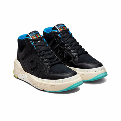 заказать на официальном сайте мужские кеды Converse Weapon Cx черные высокие 172194C фото