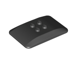 6 x 4 x 2/3 Quad Curved