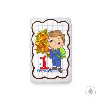 Мальчик с букетом, 1 сентября (130 гр)