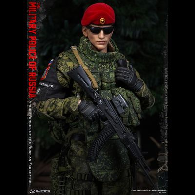 Боец военной полиции ВС РФ в Сирии - Коллекционная ФИГУРКА 1/6 Armed Forces of the Russian Federation - RUSSIAN MILITARY POLICE (78086) - DAMTOYS