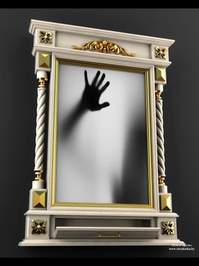 Рама для зеркала, 3d модель