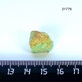 Бирюза натуральная (необработанная) Казахстан арт.21779: 3,5г - 17*16*11мм