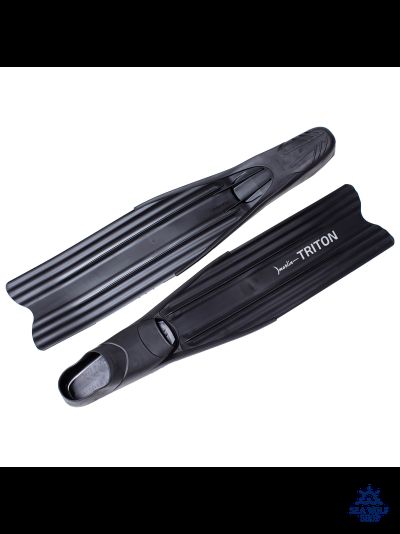 Ласты длинные 43/44 Marlin TRITON сред.жестк. black L