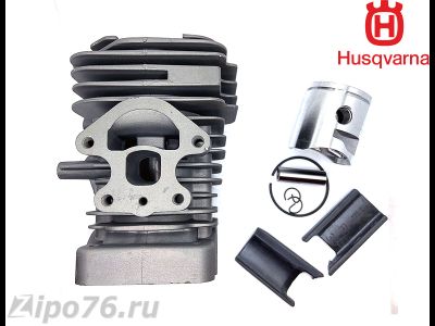 Поршневая группа в сборе для бензопилы Hus236 240 d39мм