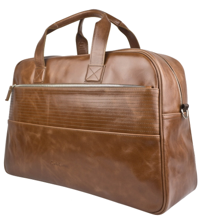 Кожаная дорожная сумка Frentano Premium brown (арт. 
4041-52)