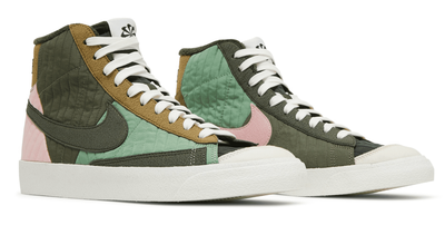 Nike Blazer Mid 77 Premium Toasty (Зеленые) Арт4 сбоку