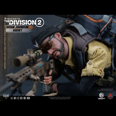 Агент Брайан Джонсон, The Division 2 (делюкс версия) - Коллекционная ФИГУРКА 1/6 Ubisoft The Division 2 Agent “Brian Johnson Deluxe Version (SSG-005) - SOLDIER STORY