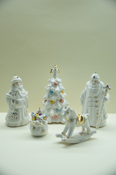 Елка с ангелом Рождественская