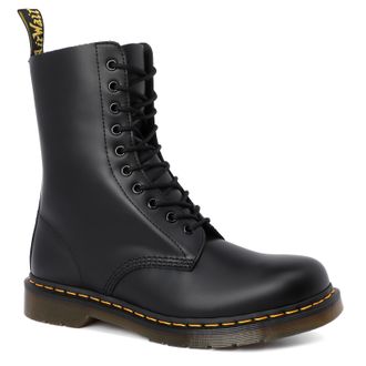 Dr Martens ботинки 1460 Smooth высокие черные