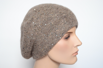 Меланжевый итальянский берет Визио