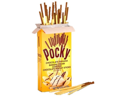 POCKY biscuit stick choco banana 42g (10 шт.)