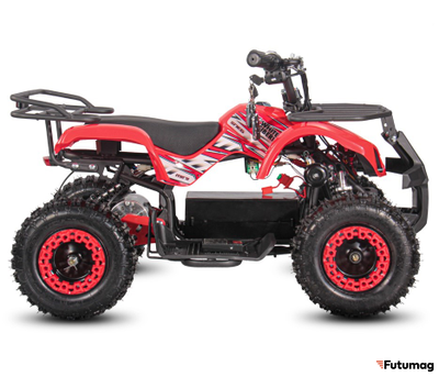 Электроквадроцикл WHITE SIBERIA SNEG MINI 1000W Красный