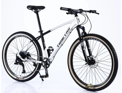 Горный велосипед Timetry TT060, серебристо-черный, рама 17