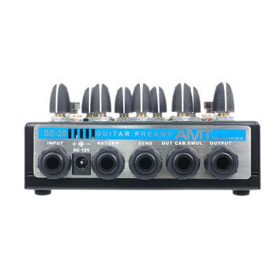 AMT SS-20 - трёхканальный ламповый гитарный предусилитель [БП в комплекте!]