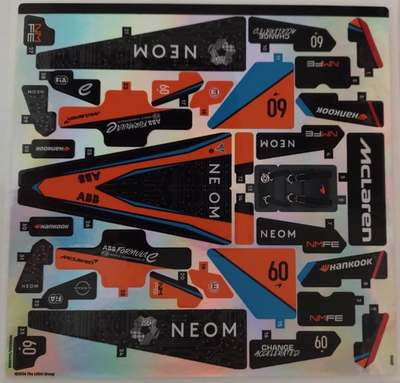 Sticker Sheet for Set 42169, Mirrored -  10105325/6462838 , n/a (42169stk01)